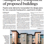 Sunrise Solars and Sunrise Corporate Headquarters in the Daily Gazette